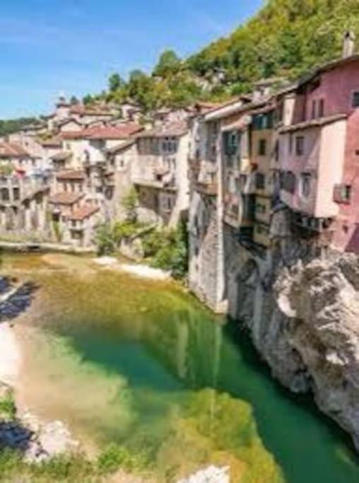 Confortable Au Pied Du Vercors Pont-en-Royans Eksteriør bilde